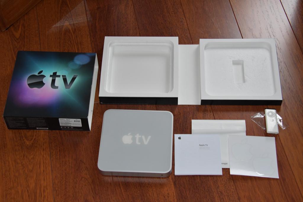 Vintage Apple TV eerste generatie In Doos A1218, Computers en Software, Vintage Computers, Ophalen of Verzenden, Apple