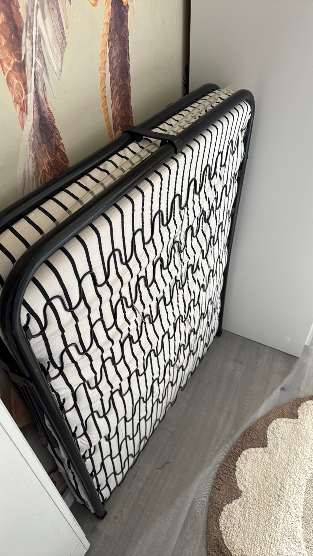 GRATISSS, Huis en Inrichting, Slaapkamer | Bedden, Eenpersoons, Zo goed als nieuw, 80 cm, Metaal