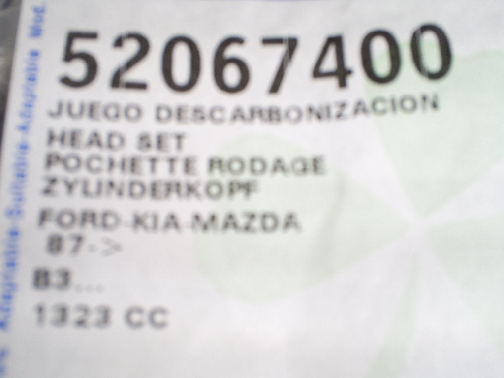 Koppakkingset Mazda 121 1.3 Mazda 323 1.4 Kia Pride 1.3, Auto-onderdelen, Ophalen of Verzenden, Nieuw, Mazda