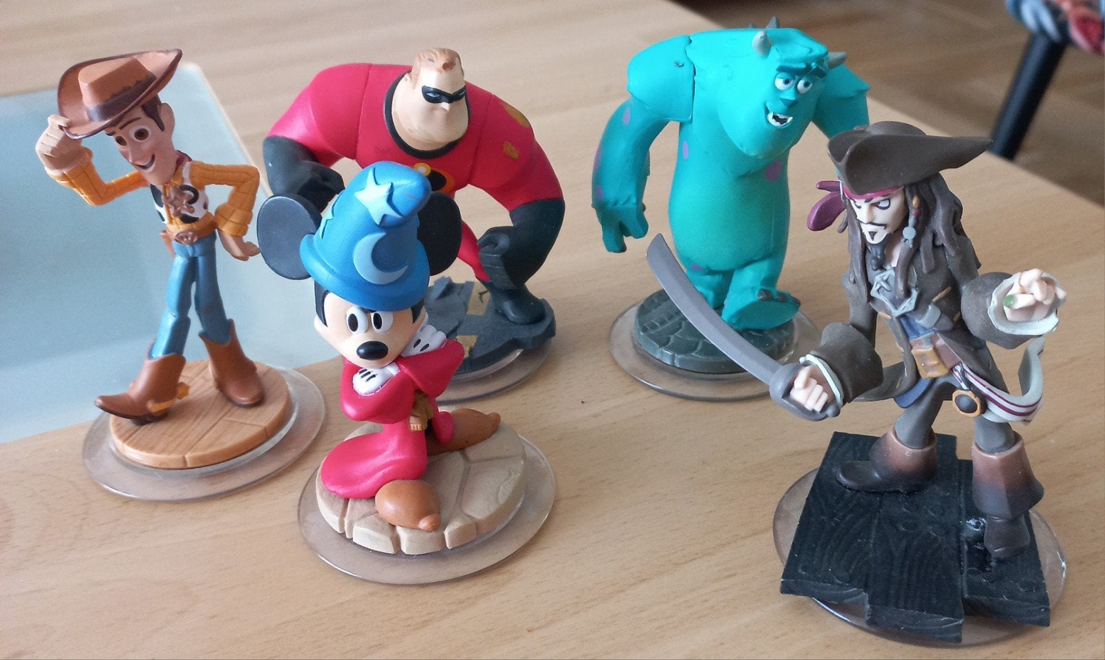 Beeldje Disney figuren  (5 stuks), Ophalen of Verzenden