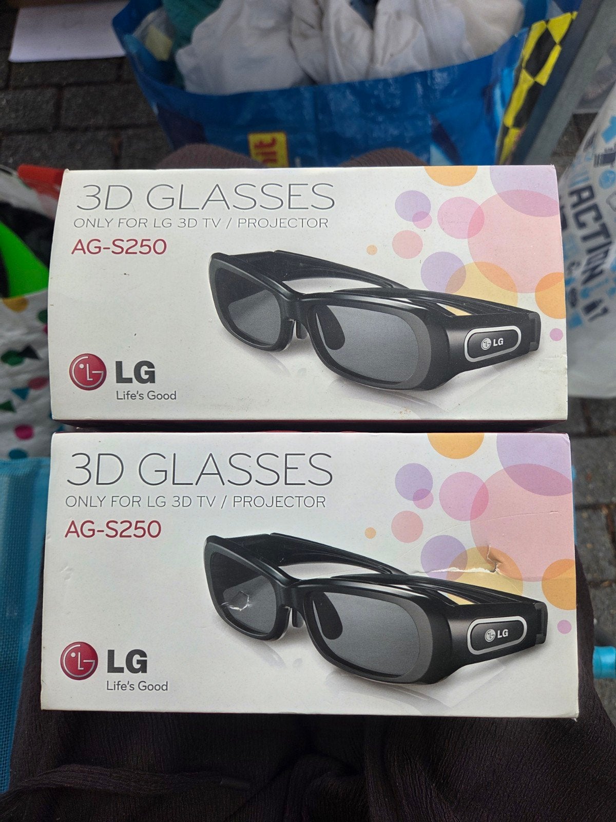 LG 3D glasses AG-S250, Ophalen of Verzenden, Zo goed als nieuw