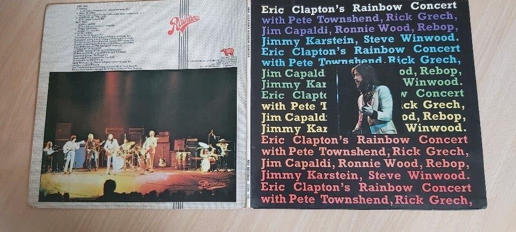 Eric Clapton Rainbow Concert LP (Winwood Capaldi, Townshend), LP, Gebruikt, Pop, Ophalen of Verzenden