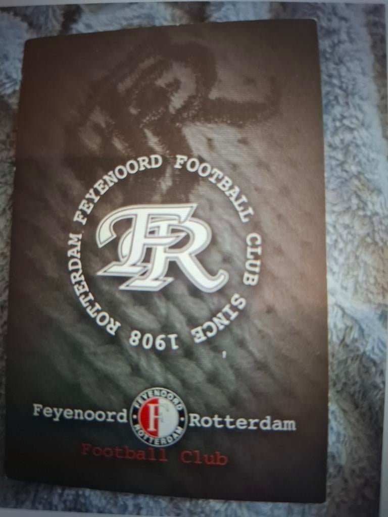 Reclame kaart Feyenoord, Ophalen of Verzenden, Nieuw, Feyenoord, Poster, Plaatje of Sticker
