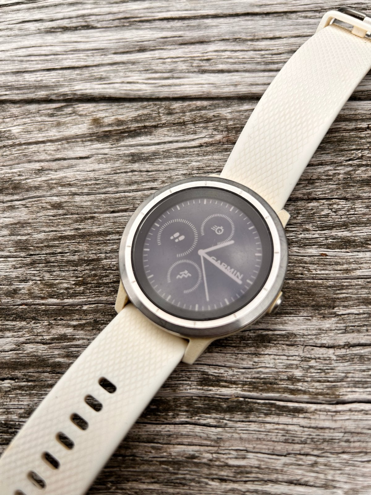 Garmin Vivoactive 3 Smartwatch - Wit/Zilver, Wit, Ophalen of Verzenden, Waterdicht, Android