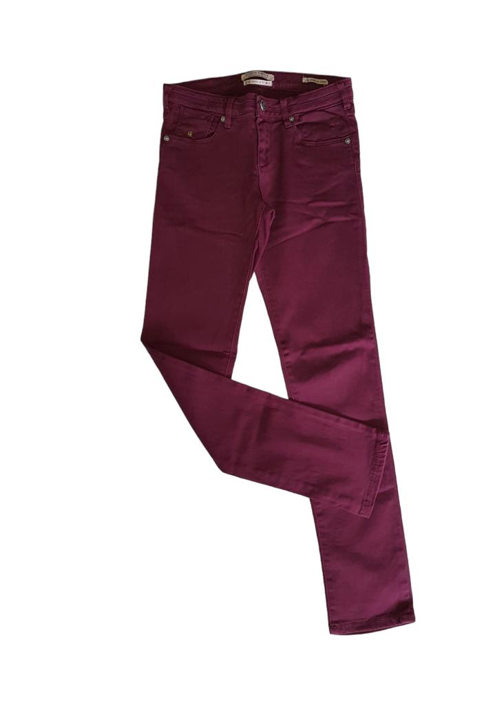 Mooie SCOTCH R'BELLE donker rode meisjesbroek maat 10/140., Broek, Zo goed als nieuw, Scotch R'belle, Verzenden