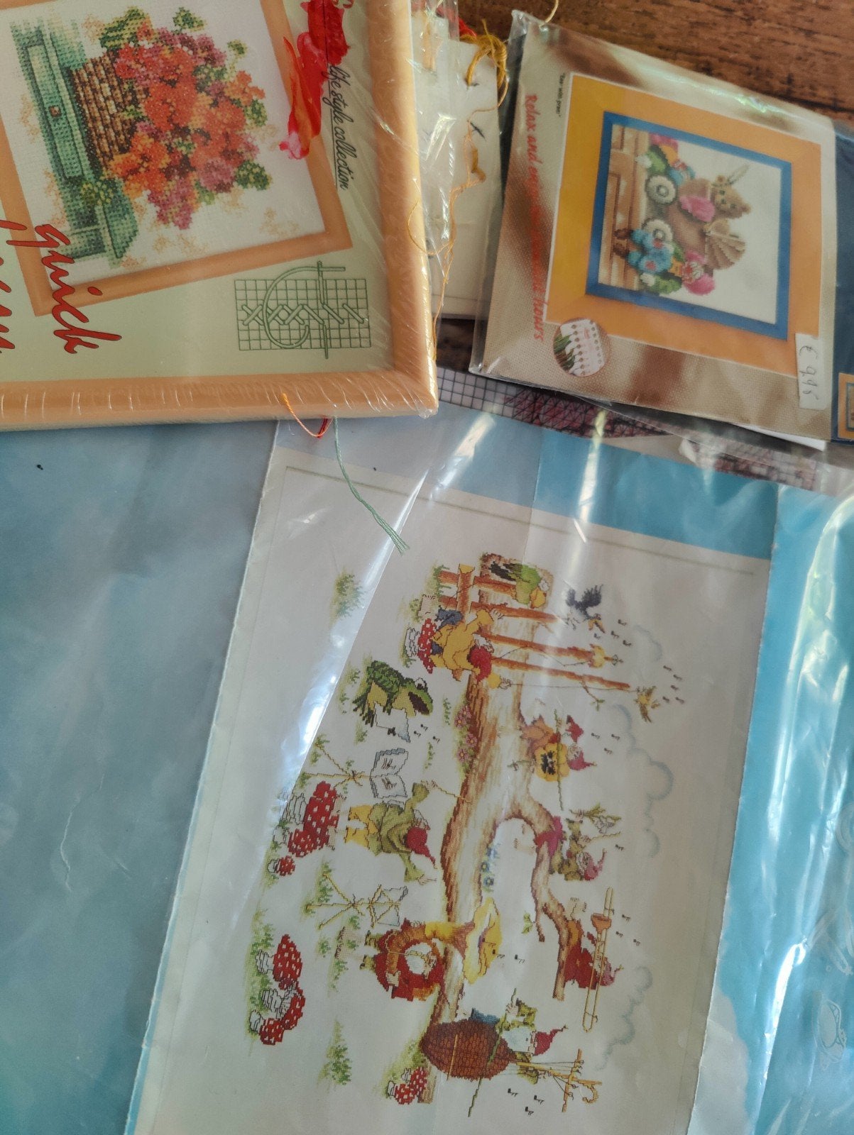 gratis paar Borduurpatronen/-pakketten, Ophalen, Gebruikt, Handborduren, Patroon