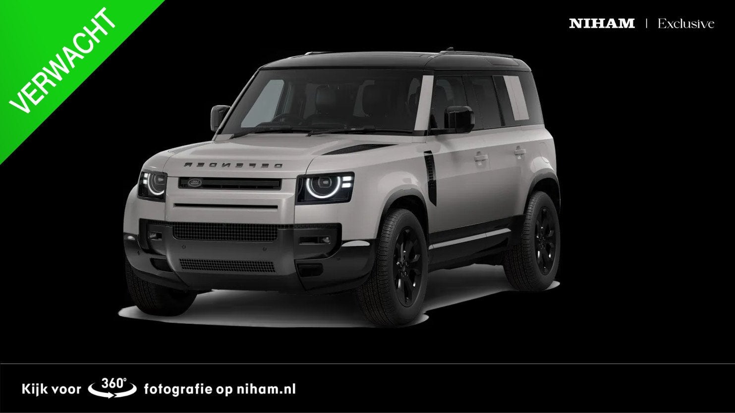 Land Rover Defender 110 2.0 P300e 110 X-Dynamic SE BORASCO-G, Automaat, 12 maanden, Gebruikt, Euro 6