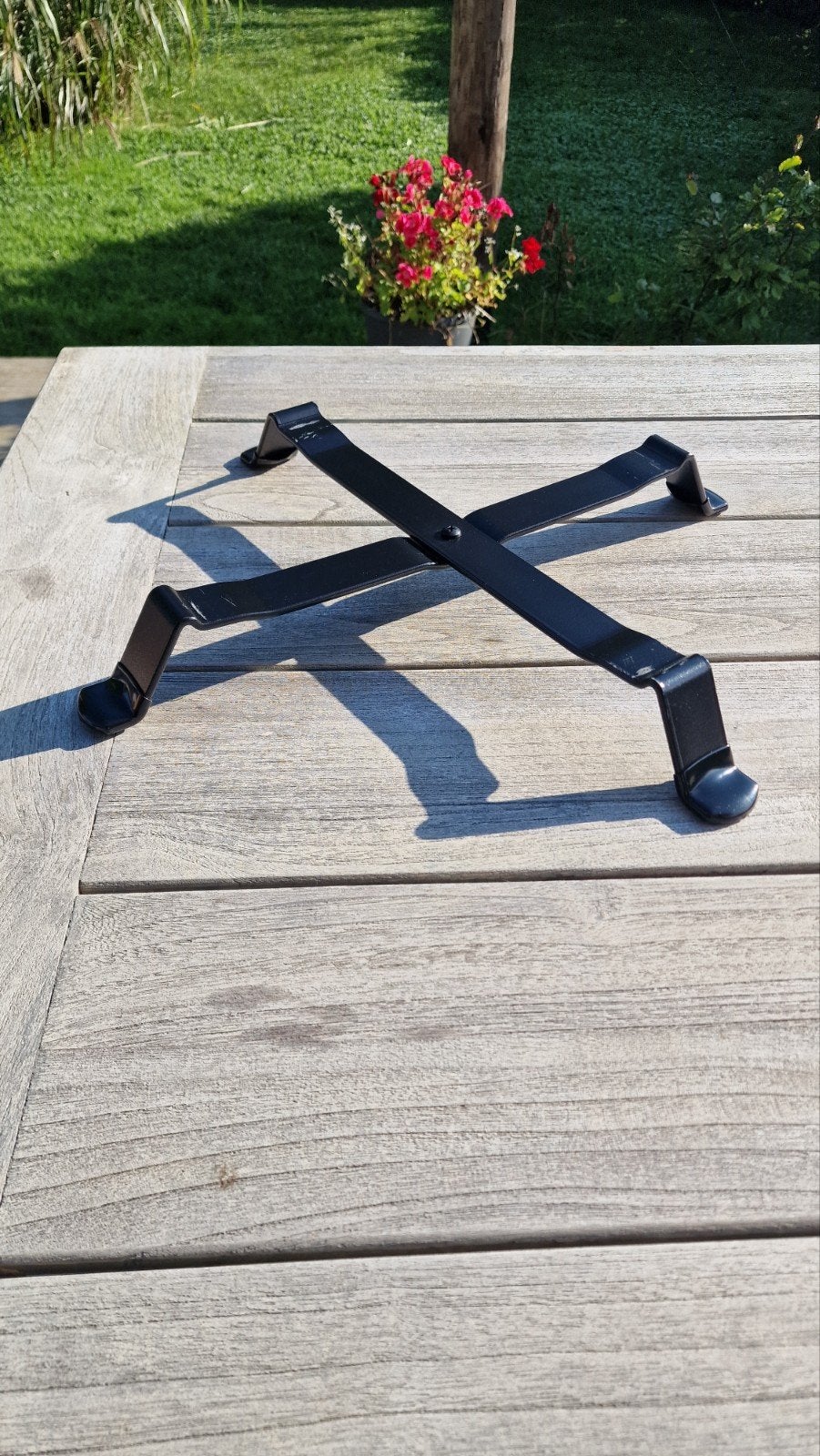 Table nest Big Green Egg large, Ophalen, Zo goed als nieuw, Big Green Egg (origineel)