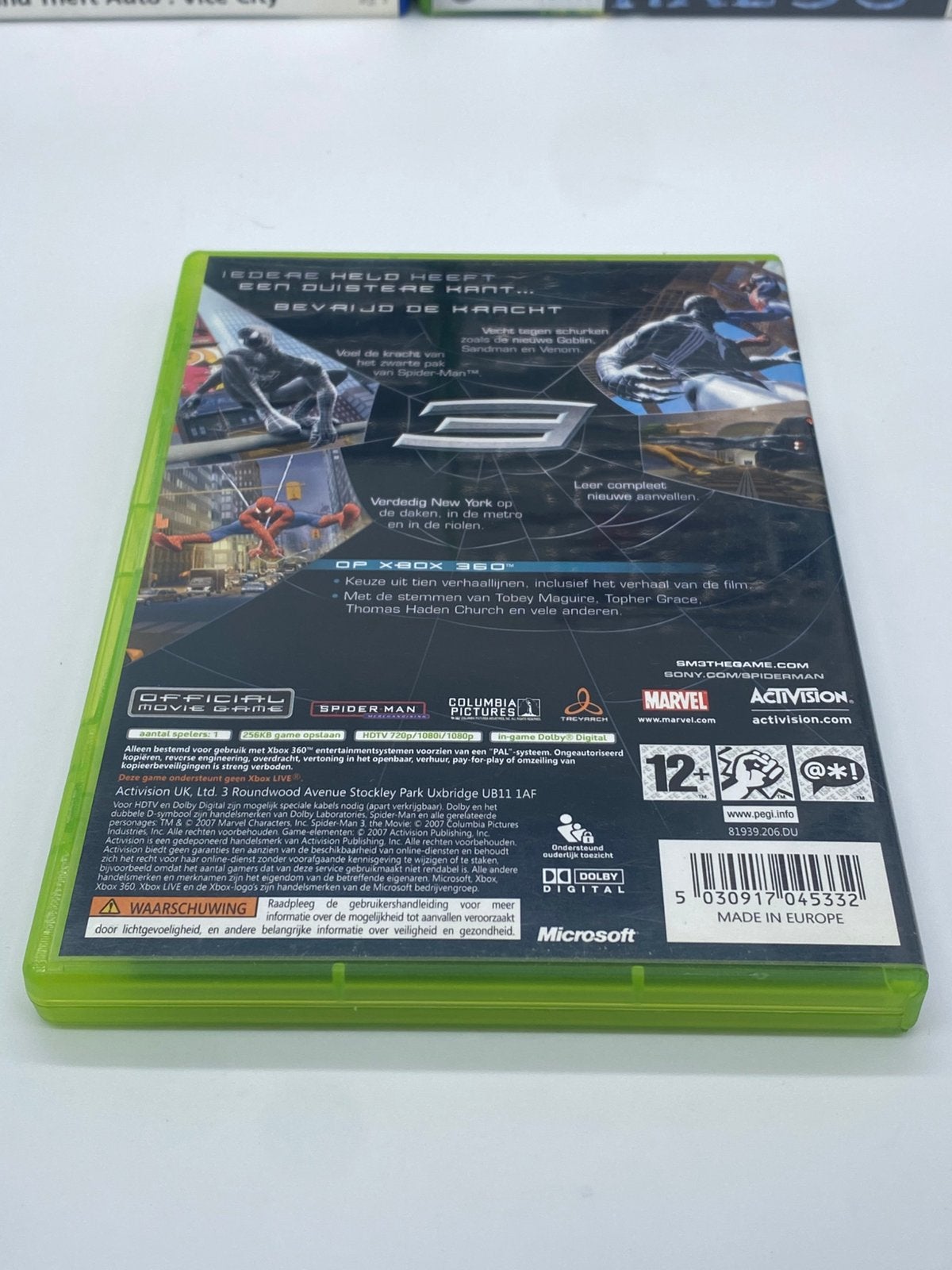 Spider-Man 3 – Xbox 360 – Compleet, Spelcomputers en Games, Avontuur en Actie, Activision, 1 speler, Ophalen of Verzenden