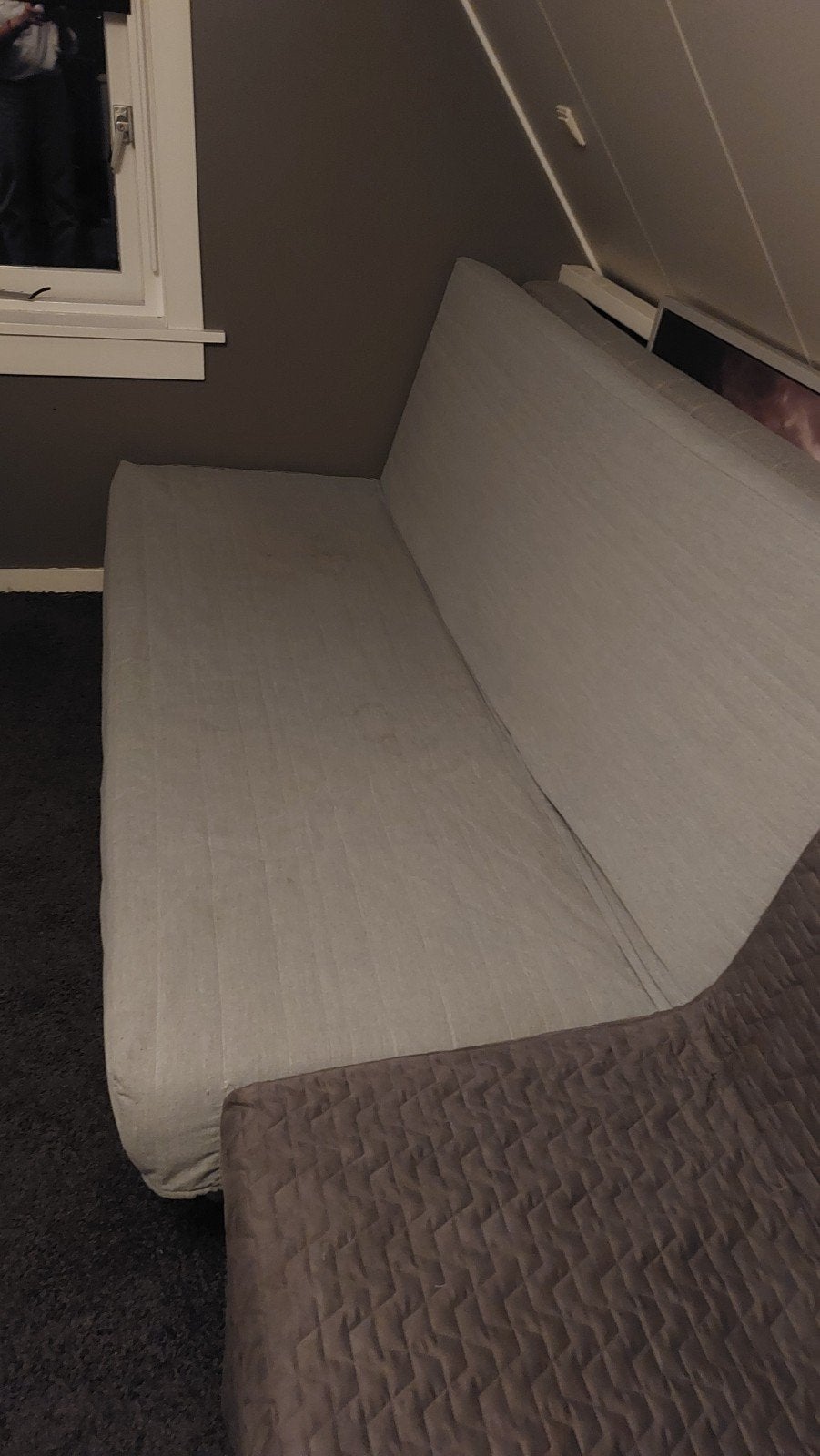 IKEA BEDDINGE slaapbank met matras, Huis en Inrichting, Ophalen, Gebruikt, Tweepersoons, 140 cm
