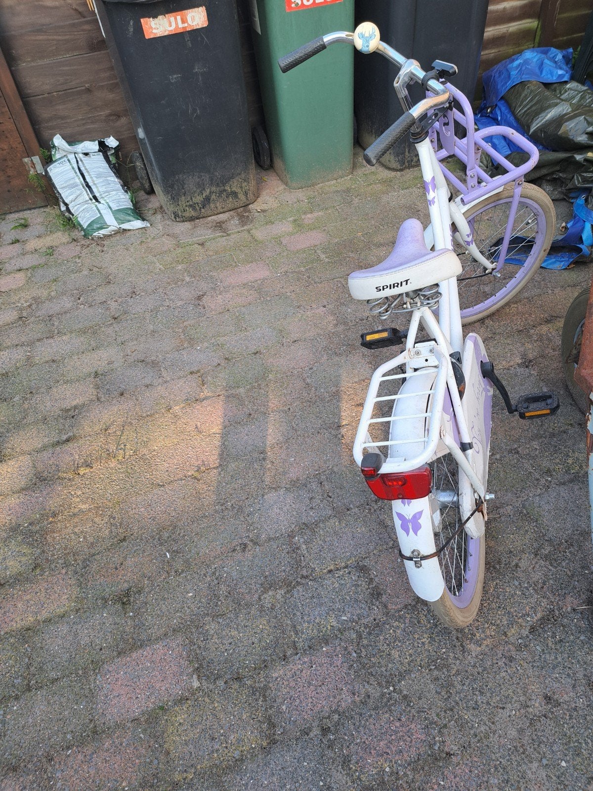 Mooie meisjesfiets 20 inch, Ophalen, Terugtraprem, Gebruikt, Spirit