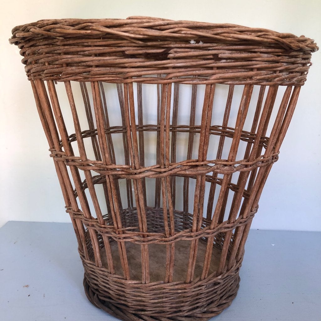 brocante Franse voorraadmand uit bakkerij, Ophalen