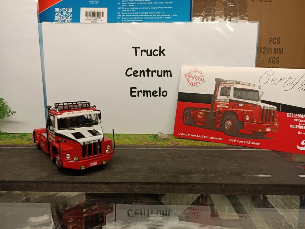Erik dellemans Scania 141 Torpedo 4x2, Ophalen of Verzenden, Nieuw, Bus of Vrachtwagen, Tekno