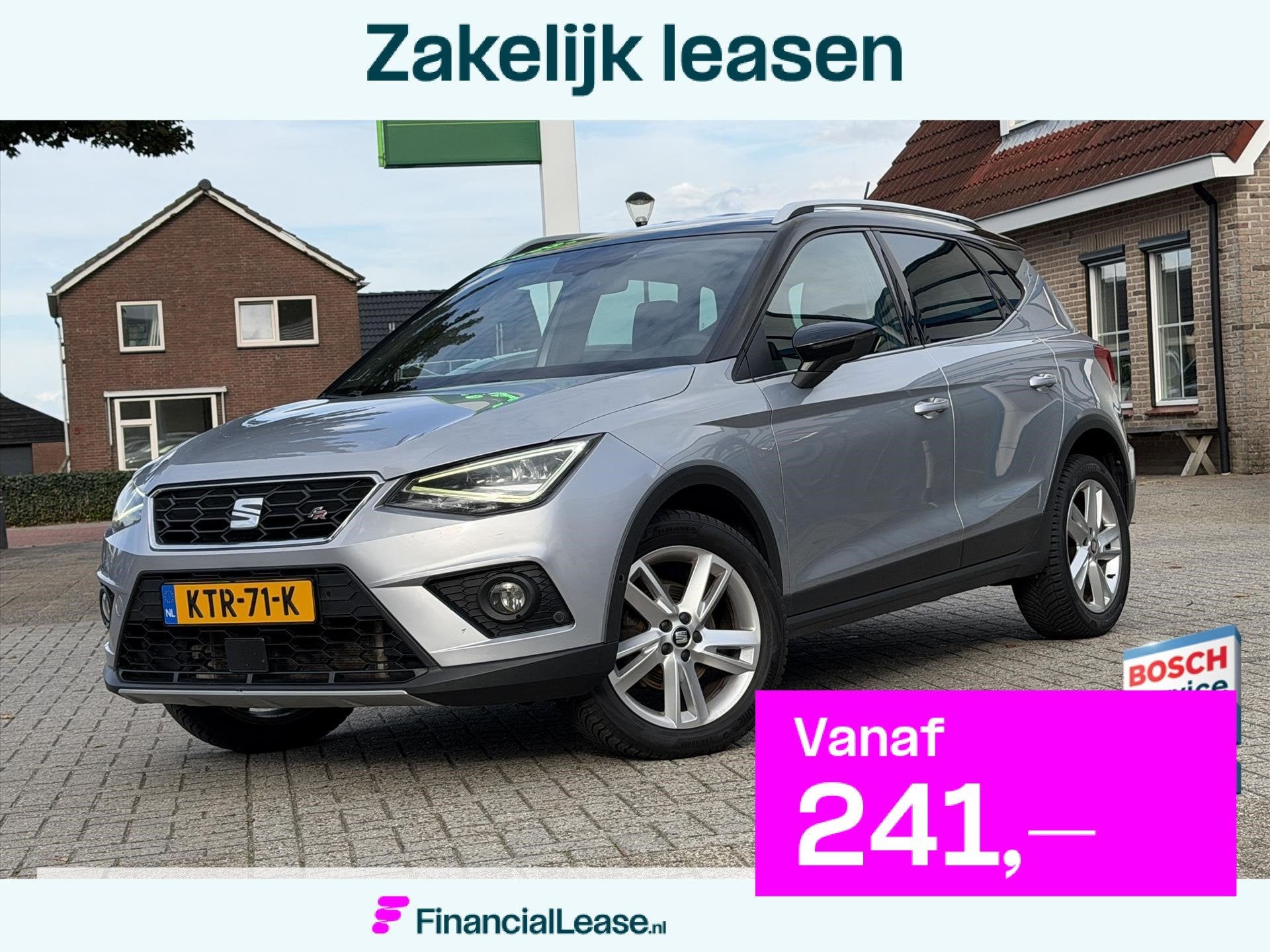 Seat Arona 1.0 TSI FR uitvoering / Virtual Cockpit / Cruise, Voorwielaandrijving, Stof, Gebruikt, 116 pk