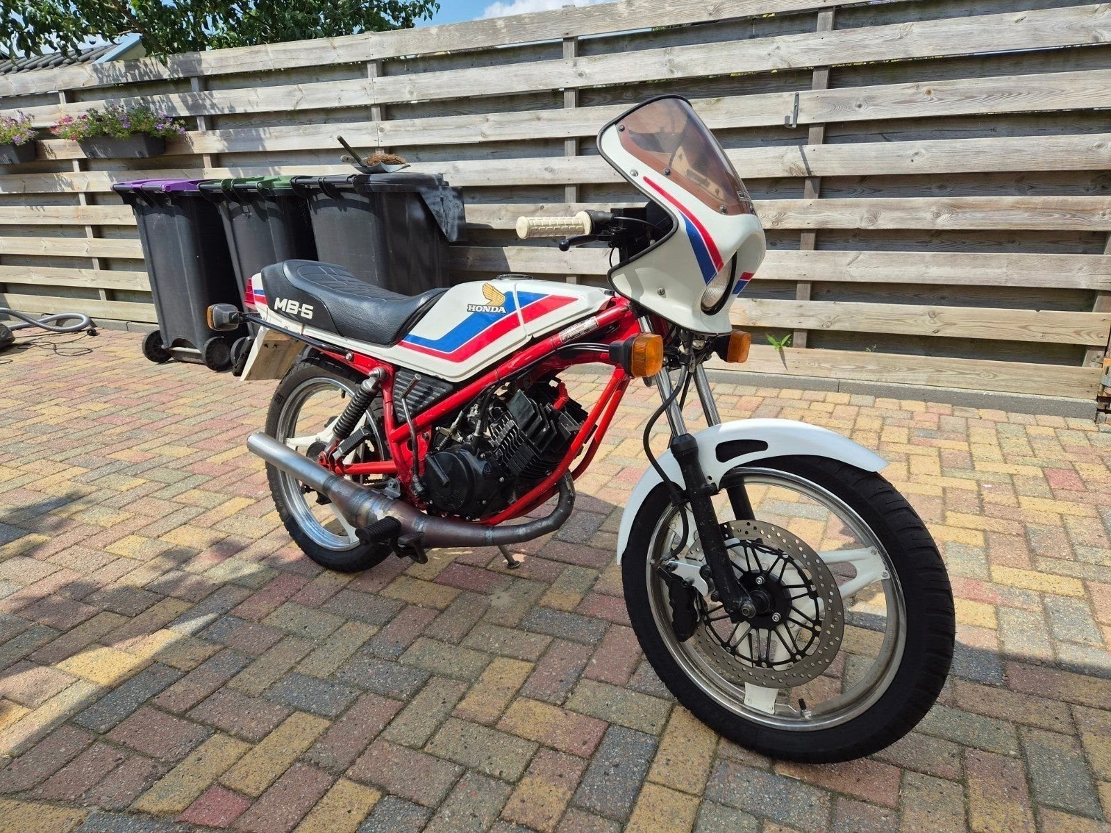 Honda MB5 125cc Athena met brommer kenteken, Ophalen of Verzenden, 5 versnellingen, MB