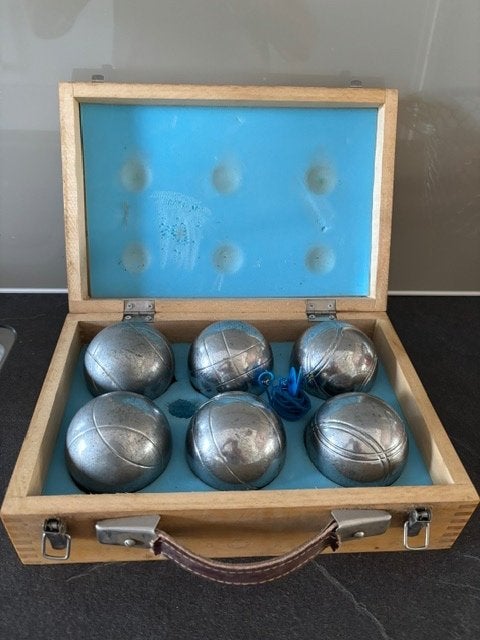 jeu de boules petanque, Ophalen of Verzenden, Gebruikt, Bal