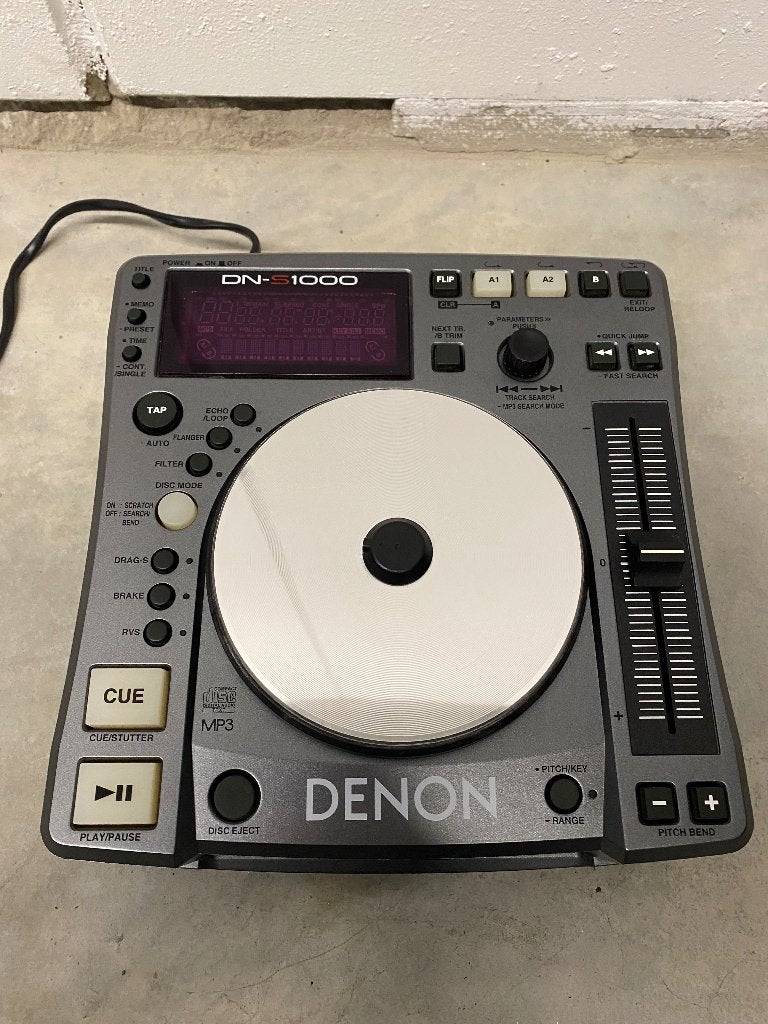 Denon DN-S1000, Ophalen, Zo goed als nieuw, Dj-set, Denon