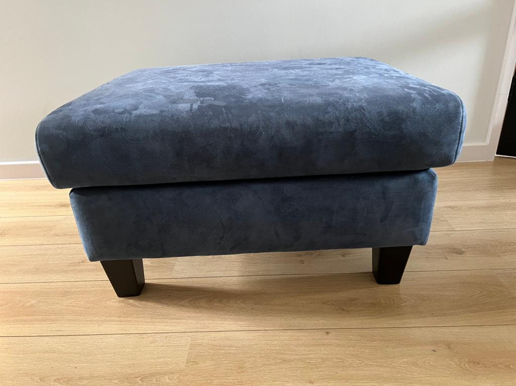 Hocker, Huis en Inrichting, Banken | Voetenbanken en Poefen, Ophalen, Overige materialen, 50 tot 75 cm, Zo goed als nieuw