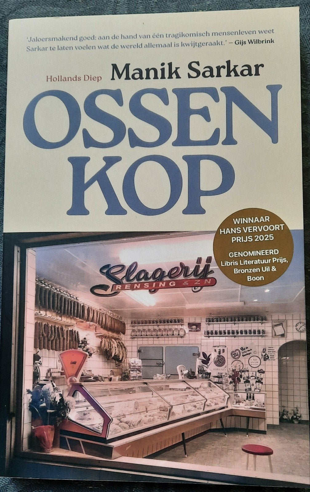 Ossenkop - Manik Sarkar (Winnaar Hans Verpoort Prijs), Ophalen of Verzenden, Zo goed als nieuw, Manik Sarkar, Nederland