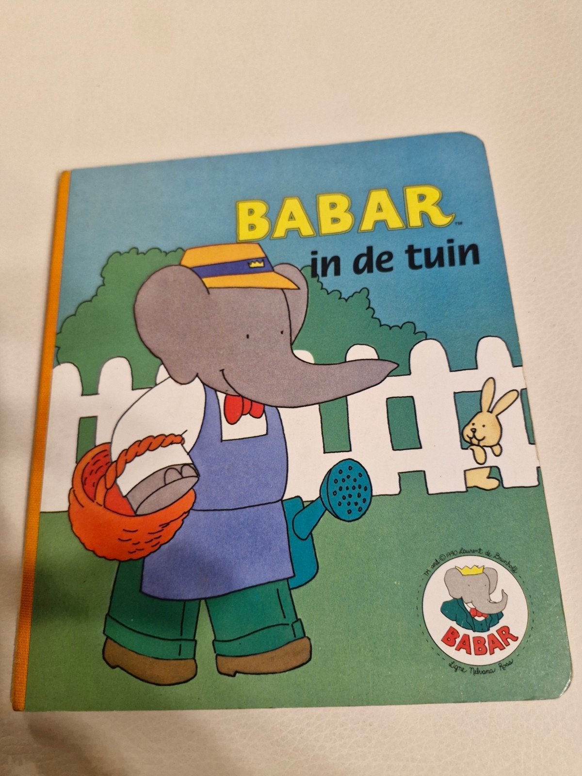 Babar in de tuin - Hardcover prentenboek, Jean en Laurent de Brunhoff, Fictie algemeen, Jongen of Meisje, Ophalen of Verzenden