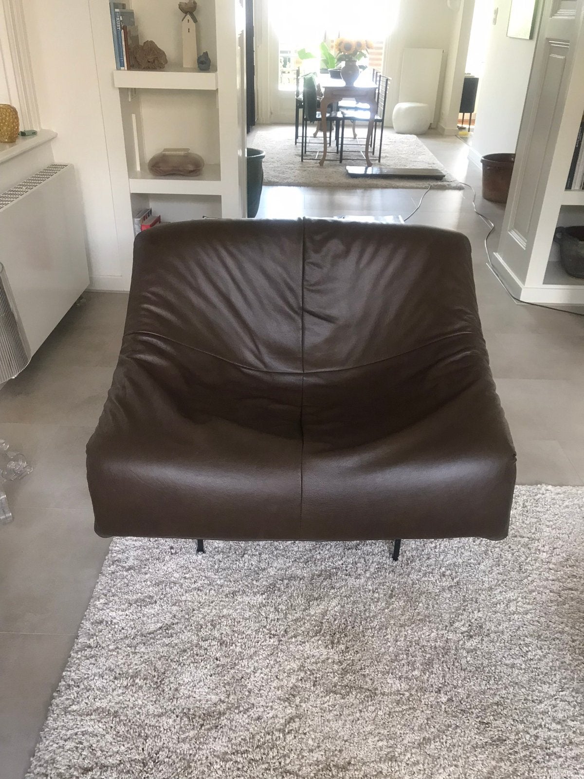 Design, Butterfly fauteuil, Gerard van den Berg, voor Montis, Ophalen, Zo goed als nieuw, 75 tot 100 cm, Leer