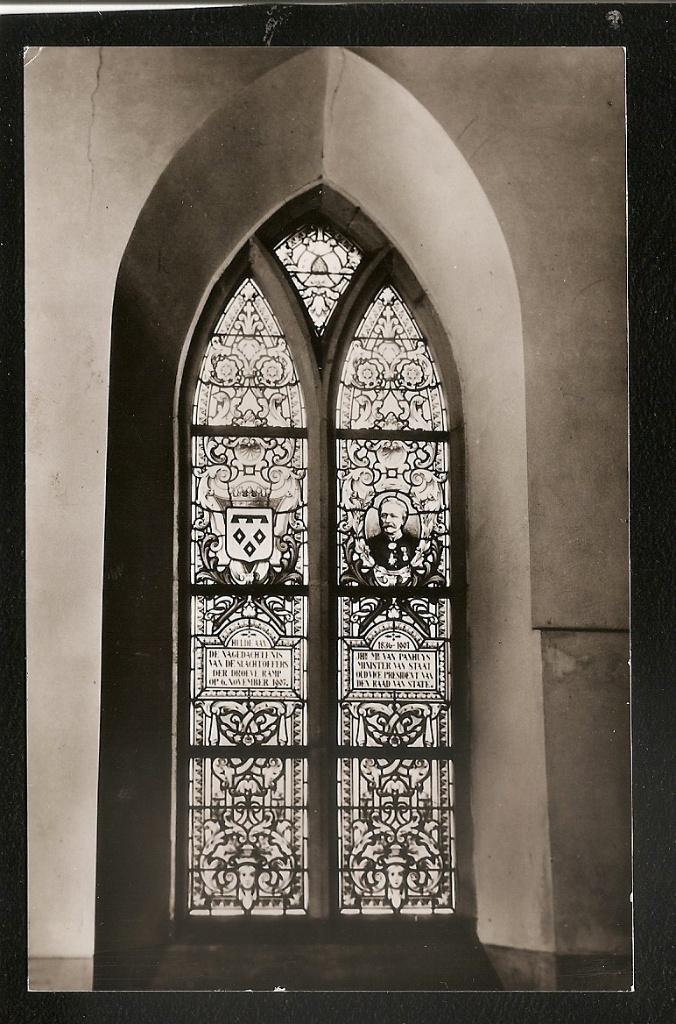 Midwolde, Kerk, gedenkraam, Ophalen of Verzenden, 1960 tot 1980, Ongelopen, Groningen