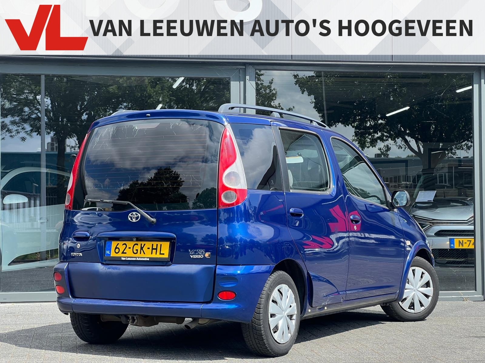 Toyota Yaris Verso 1.3-16V VVT-i Sol | Automaat | Trekhaak |, 1299 cc, Metallic lak, Blauw, Bedrijf