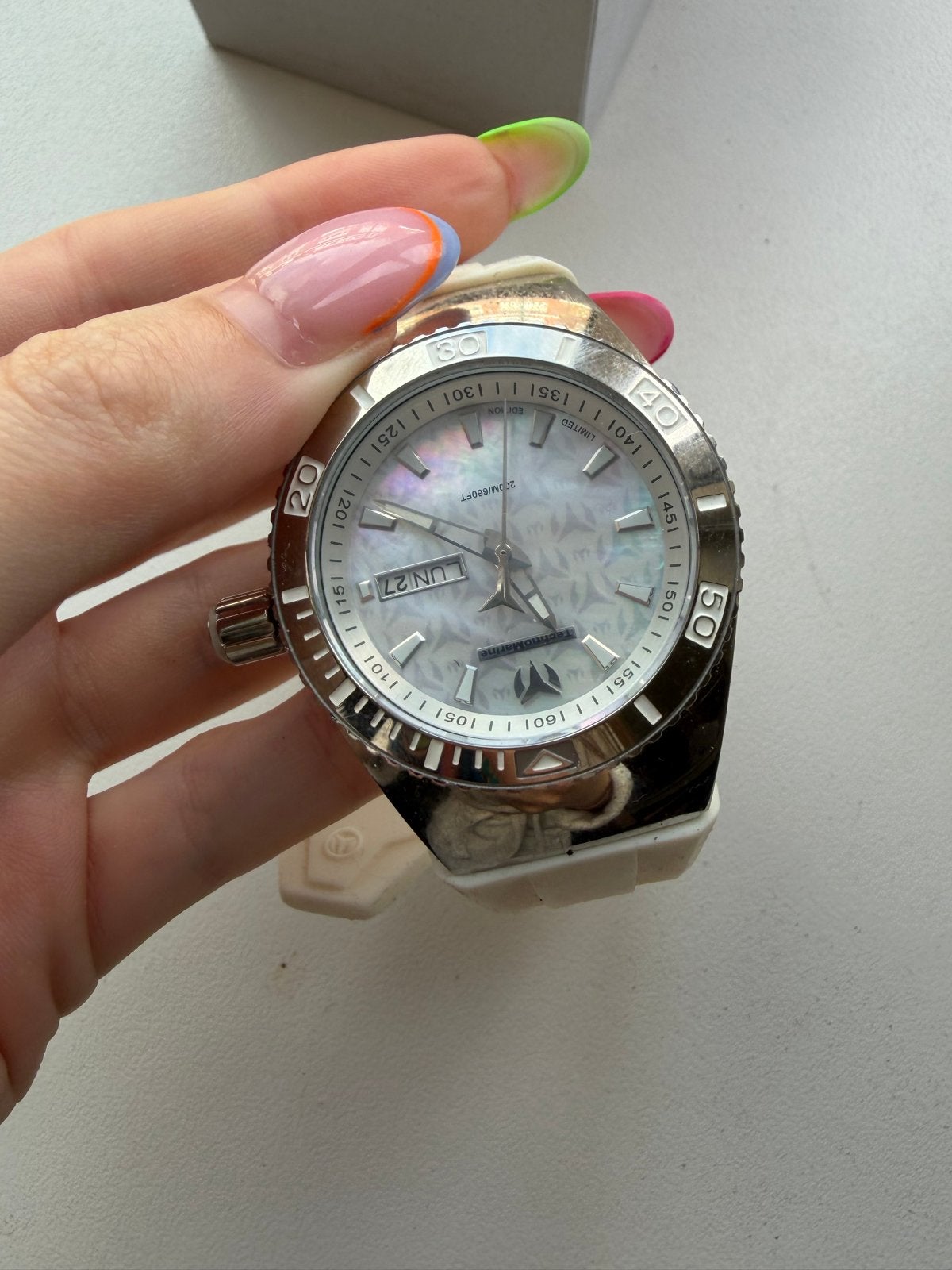 TechnoMarine Limited Edition Horloge - Slechts 500 Stuks!, Sieraden, Tassen en Uiterlijk, Overige merken, Staal, Polshorloge, Kunststof