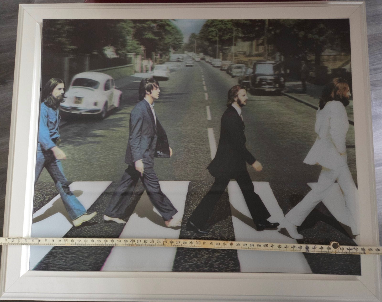 The Beatles Abbey Road 3D Poster, Ophalen, Zo goed als nieuw, Foto of Poster, 5 – 50