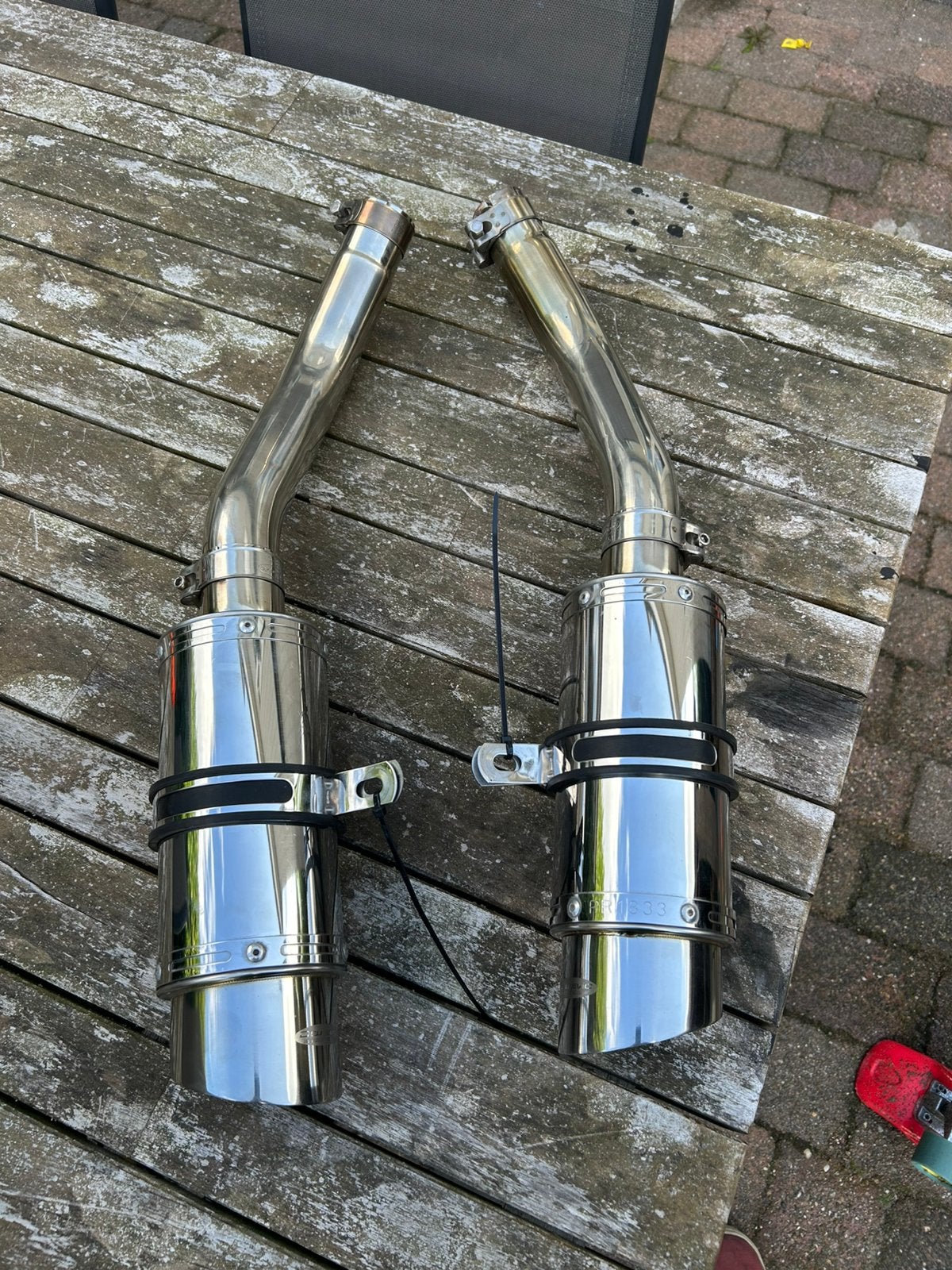 Delkevic slip on dempers z1000, Ophalen of Verzenden, Gebruikt