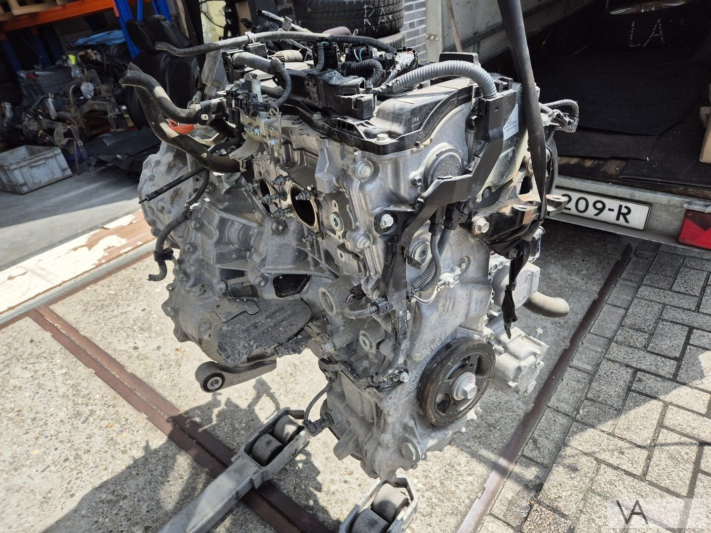 Toyota Yaris 1.5 hybrid motor 2020 - 2025 m15a 43000km €750, Gebruikt, -, -, Ophalen of Verzenden