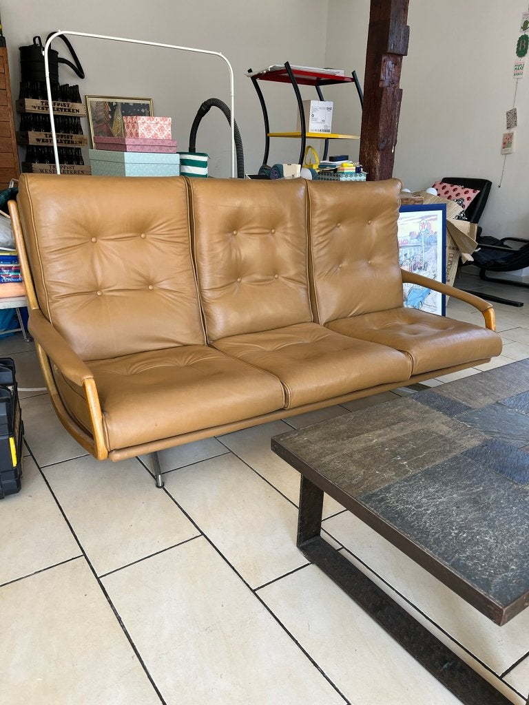 Eugen Schmid Sofa voor Soloform, Ophalen, Gebruikt, Scandinavisch, Vintage, Mid-century modern, 150 tot 200 cm
