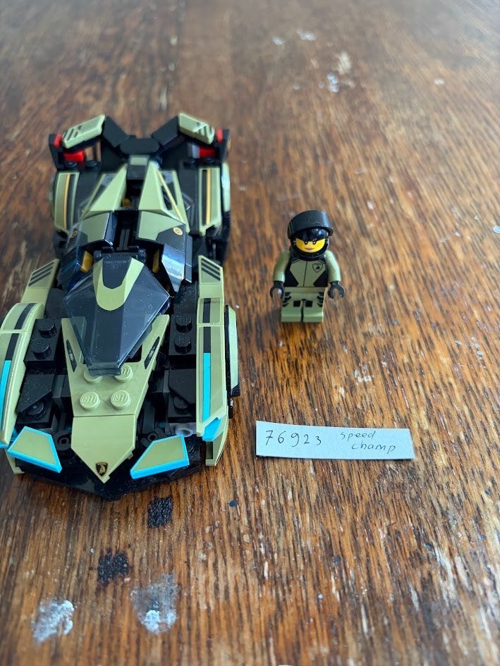 LEGO 76923 Lamborghini Lambo V12 Vision GT Super Car, Lego, Zo goed als nieuw, Compleet, Complete set