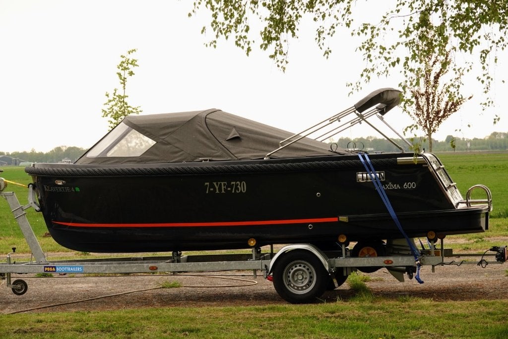 Maxima 600 Tender 2022 met 50pk Honda en bijpassende trailer, Watersport en Boten, Ophalen, Tender, Gebruikt, 0 cm