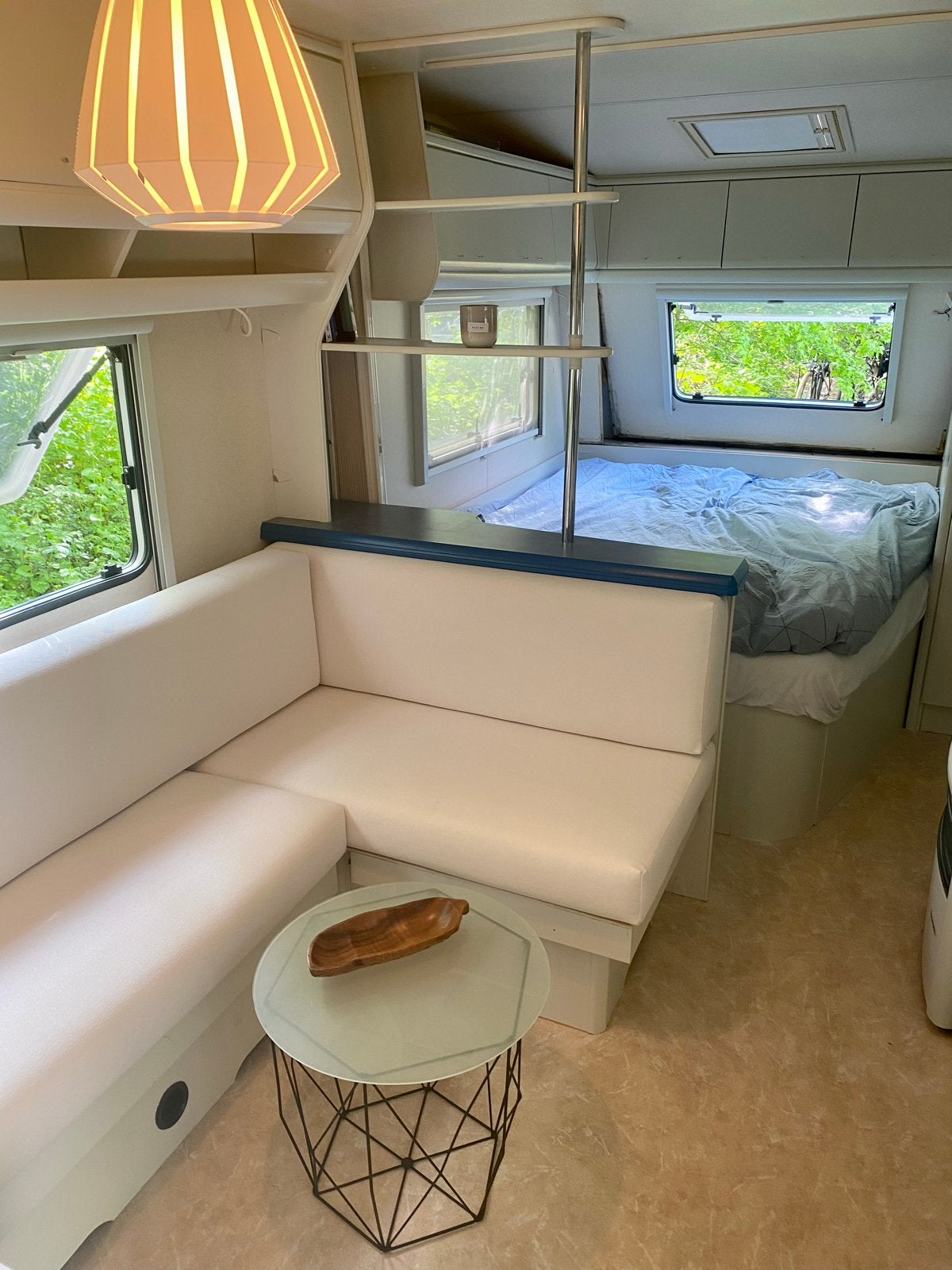 Caravanspullen Hobby de Luxe 560 KMFE uit 1997 met voortent, Caravans en Kamperen, Caravan accessoires, Ophalen of Verzenden, Gebruikt
