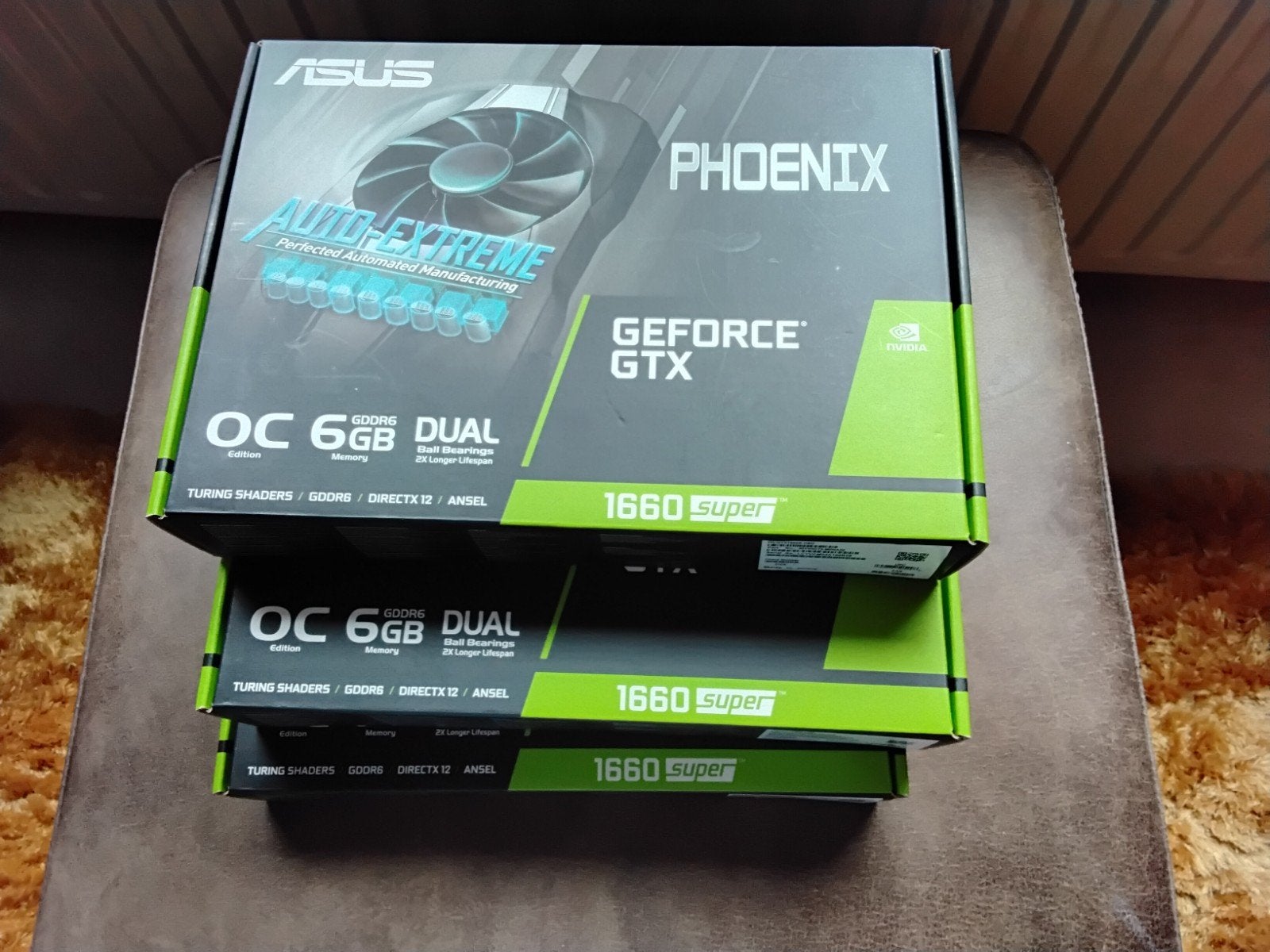 ASUS GeForce GTX 1660 Super Phoenix OC 6GB Dual, Computers en Software, Videokaarten, Zo goed als nieuw, Nvidia, PCI-Express 3.0