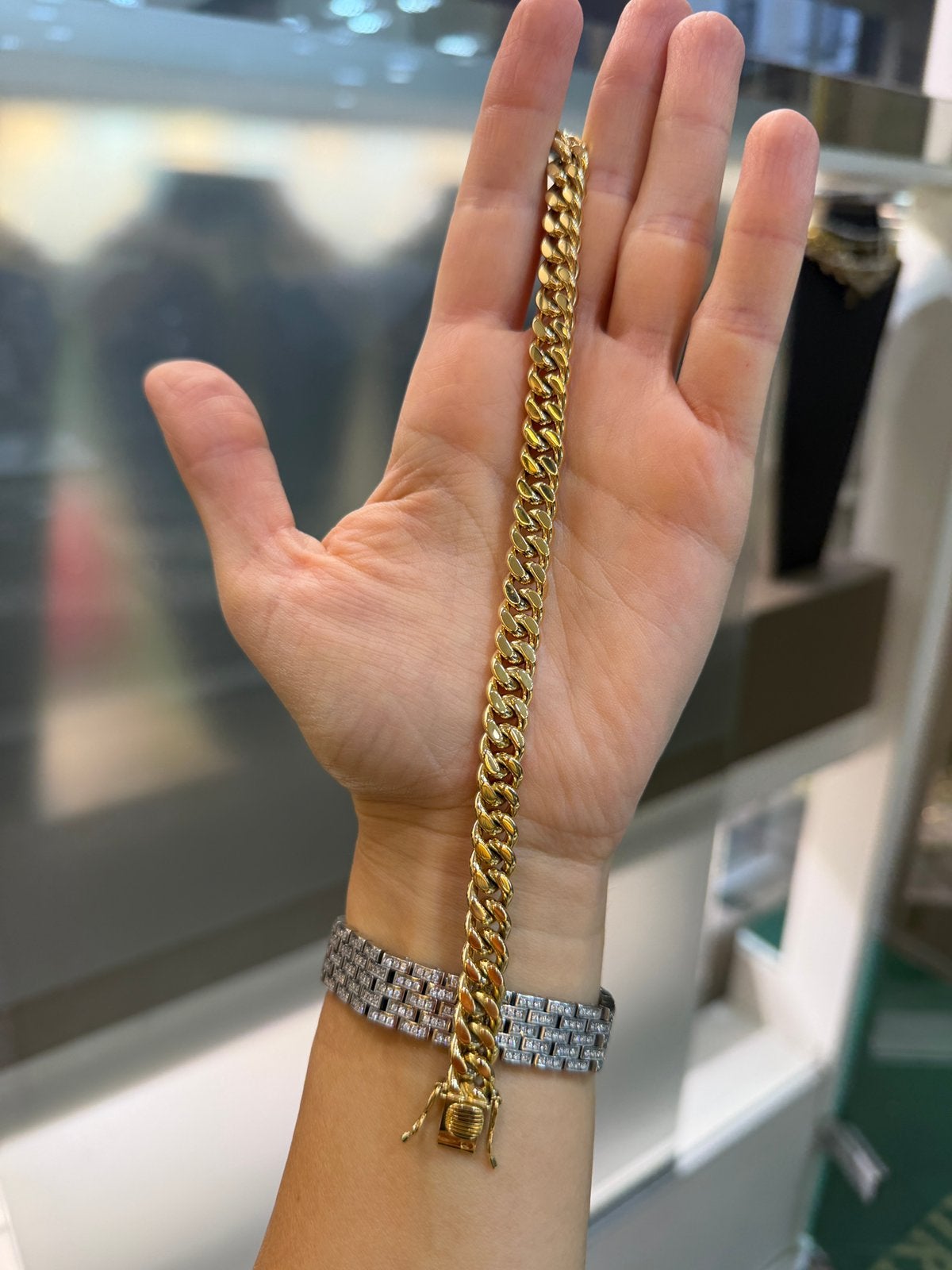 18KT Goud - 58.5 Gram - Armband - CUBAN