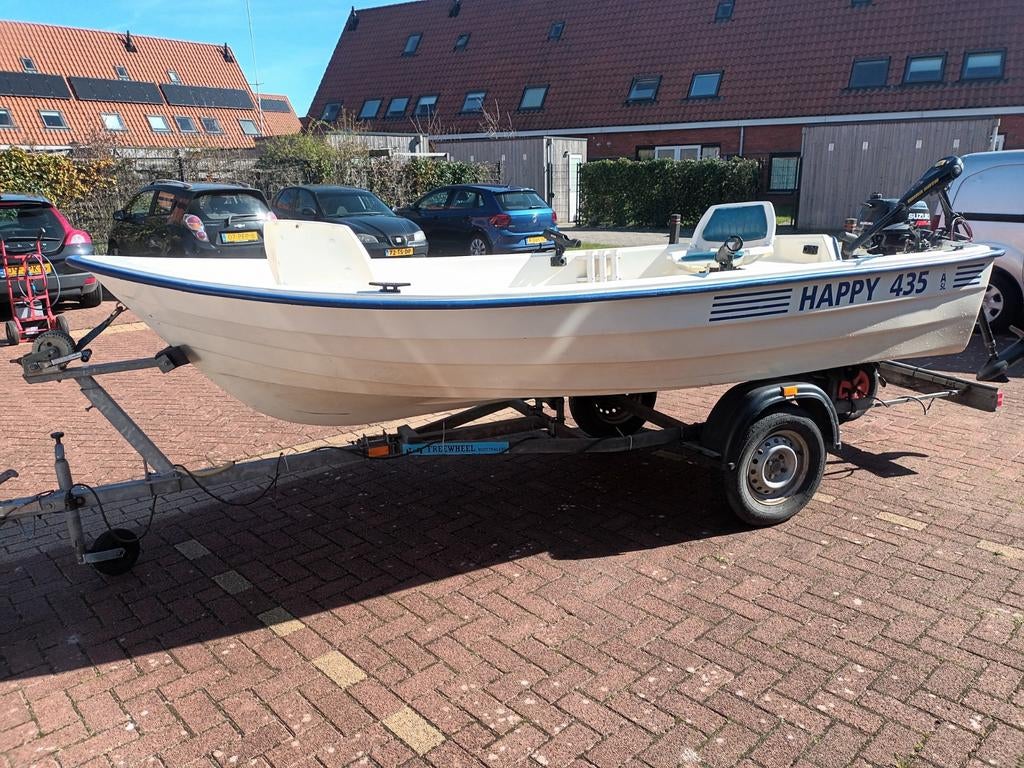 Visboot te koop, Watersport en Boten, Vis- en Consoleboten, Ophalen of Verzenden