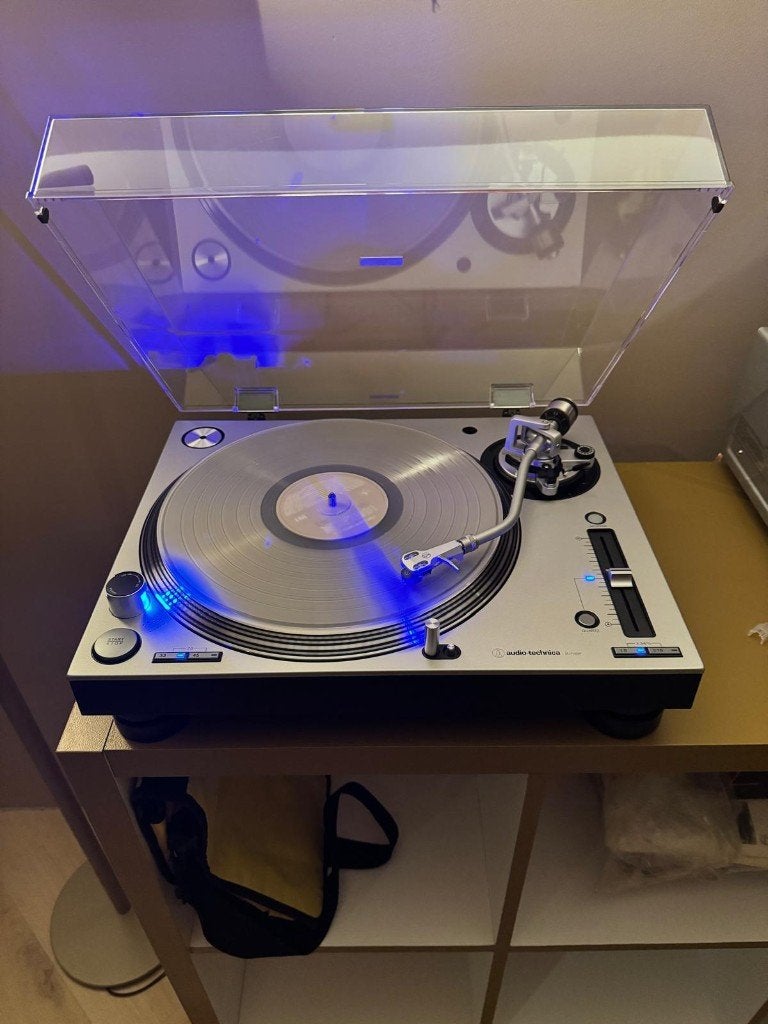 Audio-Technica AT-LP140XP direct drive draaitafel, Pitch-regelaar, Zo goed als nieuw, Platenspeler, Ophalen