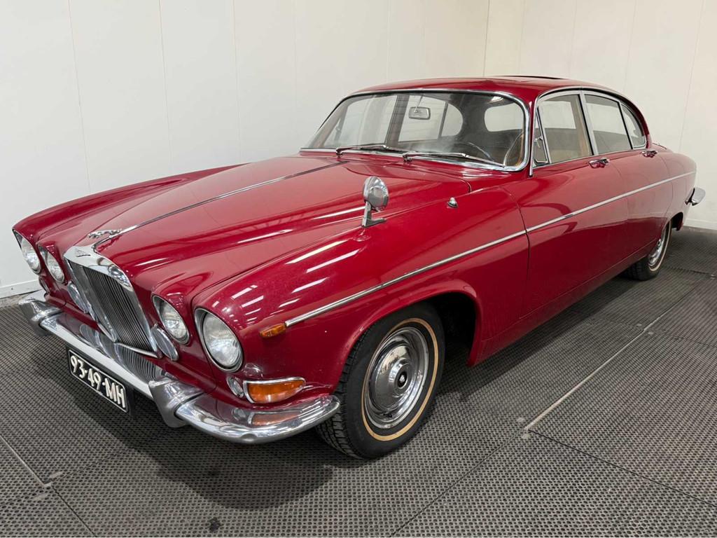 Jaguar - 420 G - Oldtimer - 1970, Auto's, Oldtimers, Overige carrosserieën, Bruin, Origineel Nederlands, Bedrijf
