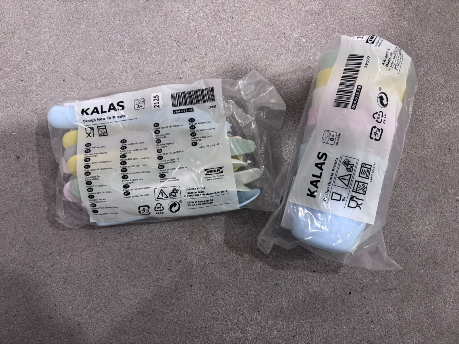Ikea Kalas plastic bestek en bekers, Ophalen of Verzenden, Nieuw