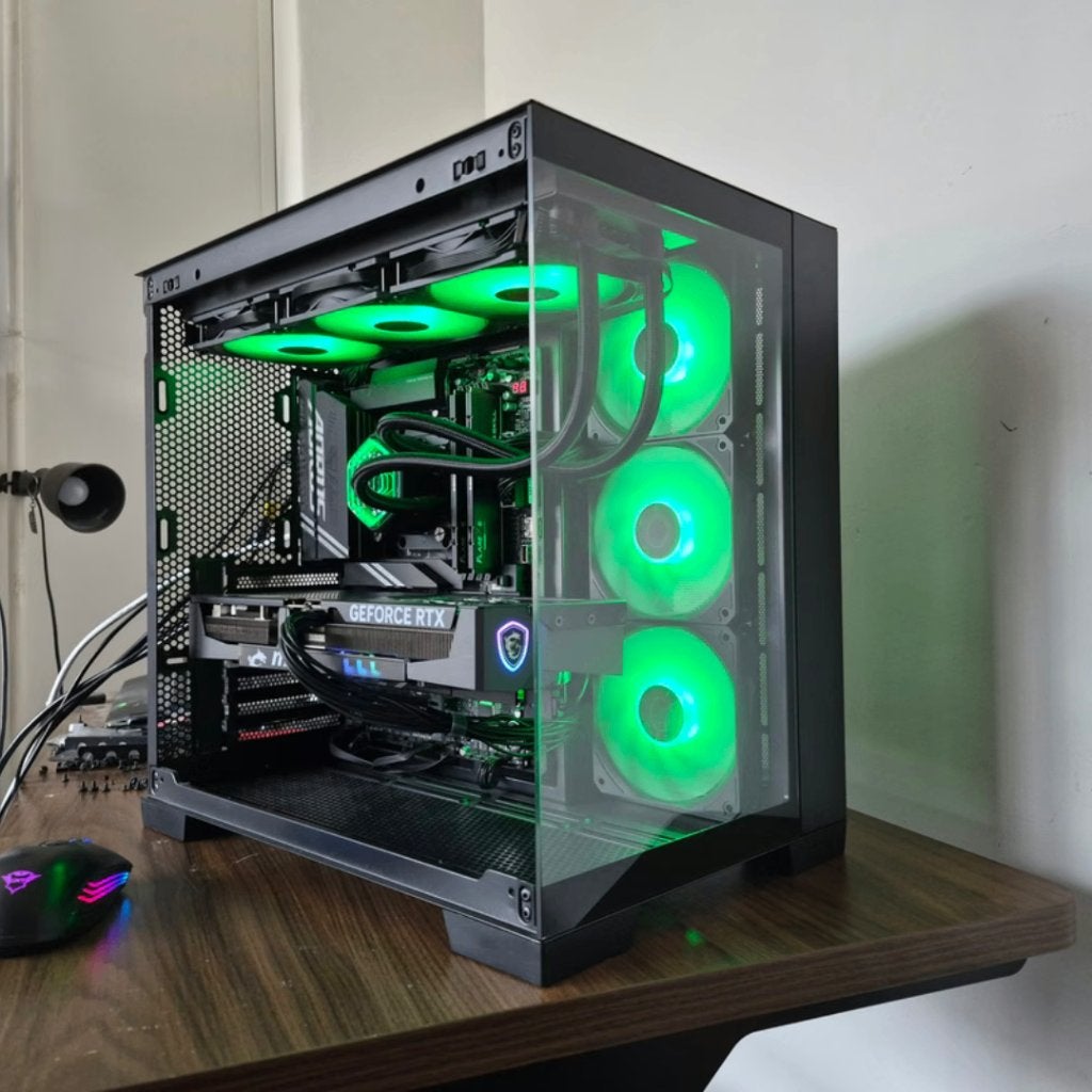 Gaming PC // RTX 5070 ti & AMD 9 9900X3D, 7604 HM, 32 GB, DTGParts.Business@gmail.com, Zelf gebouwde pc
