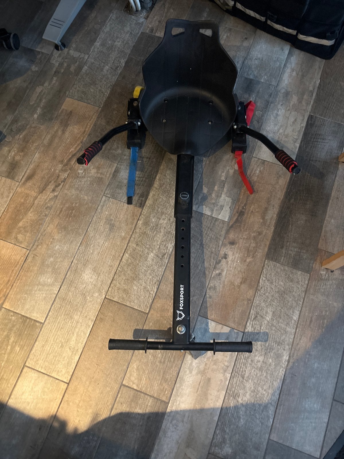 Hoverboard zitje Foxsport - Zwart, Ophalen, Zo goed als nieuw, Overige typen