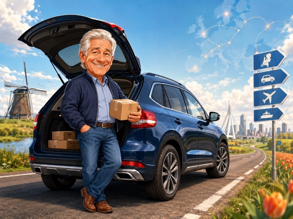 “ZZP Chauffeur beschikbaar – Koerierswerk & Spoedritten”, Koeriersdiensten