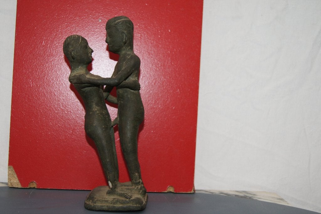 Erotische beeldjes  ( Brons, Antiek en Kunst, Groep mensen, Minder dan 20 cm, Ophalen of Verzenden, Beeld