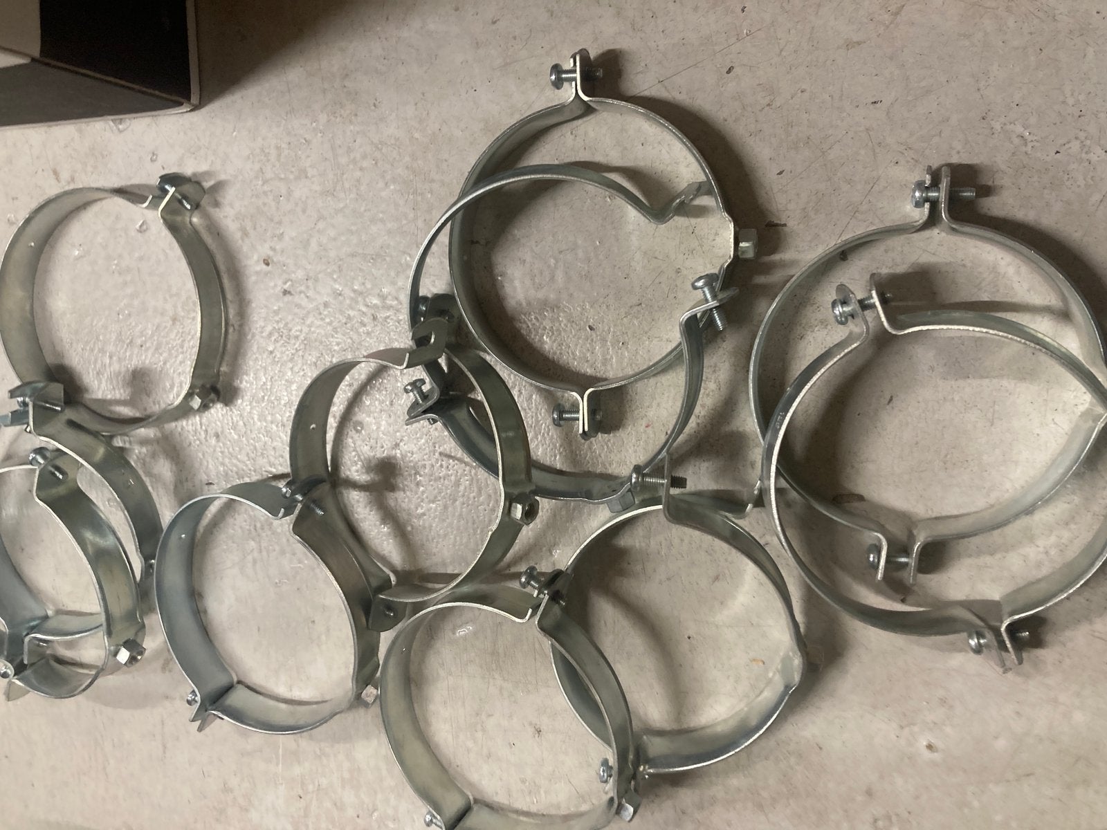 Buisbeugels verzinkt 125mm, Overige typen, Nieuw, Ophalen of Verzenden, Zink