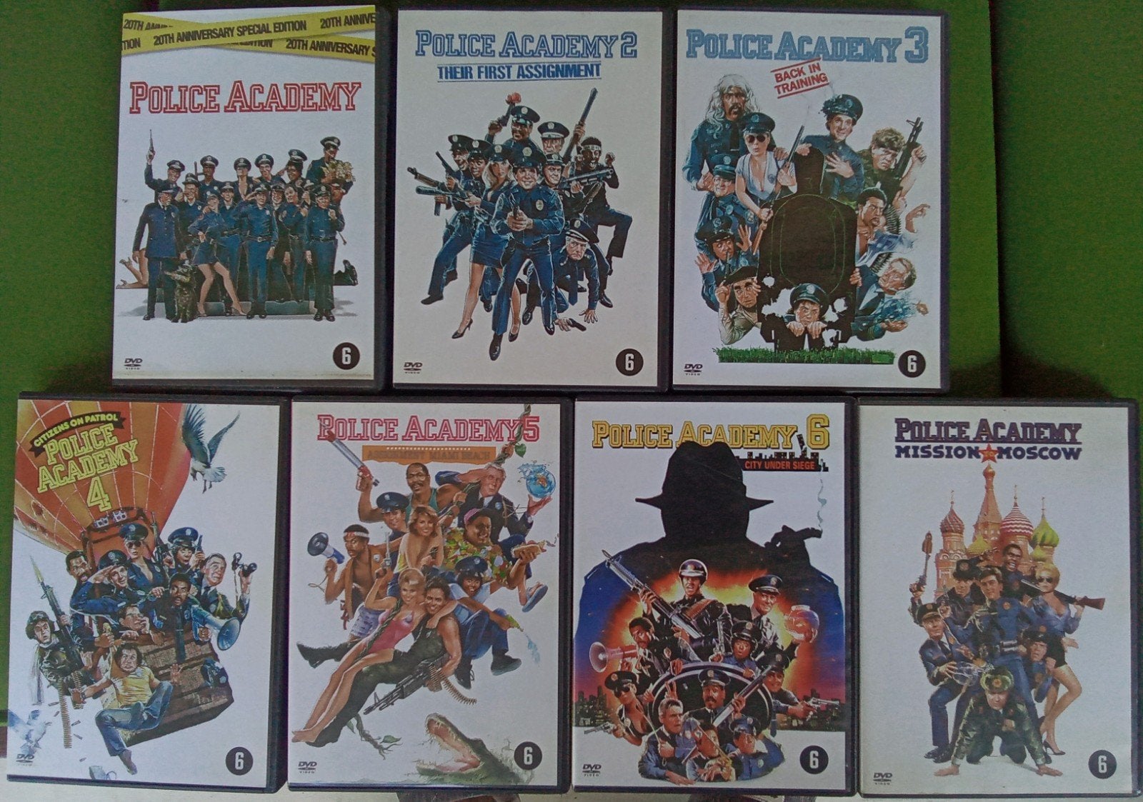 Police Academy Complete Collectie (7 films), Actiekomedie, Boxset, Ophalen of Verzenden, Zo goed als nieuw