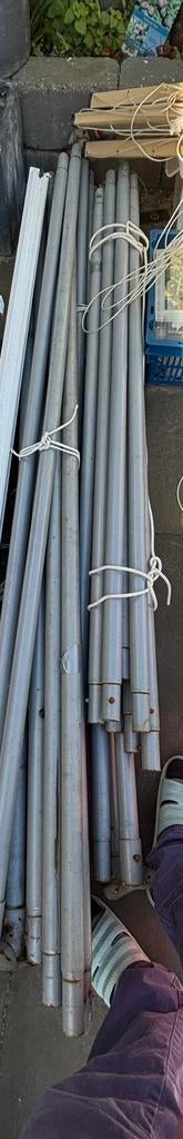 Gratis  oude Tent ( 3x6 meter ) GRATIS  !!!!, Ophalen of Verzenden, Zo goed als nieuw, Minder dan 2 meter, 80 mm of meer