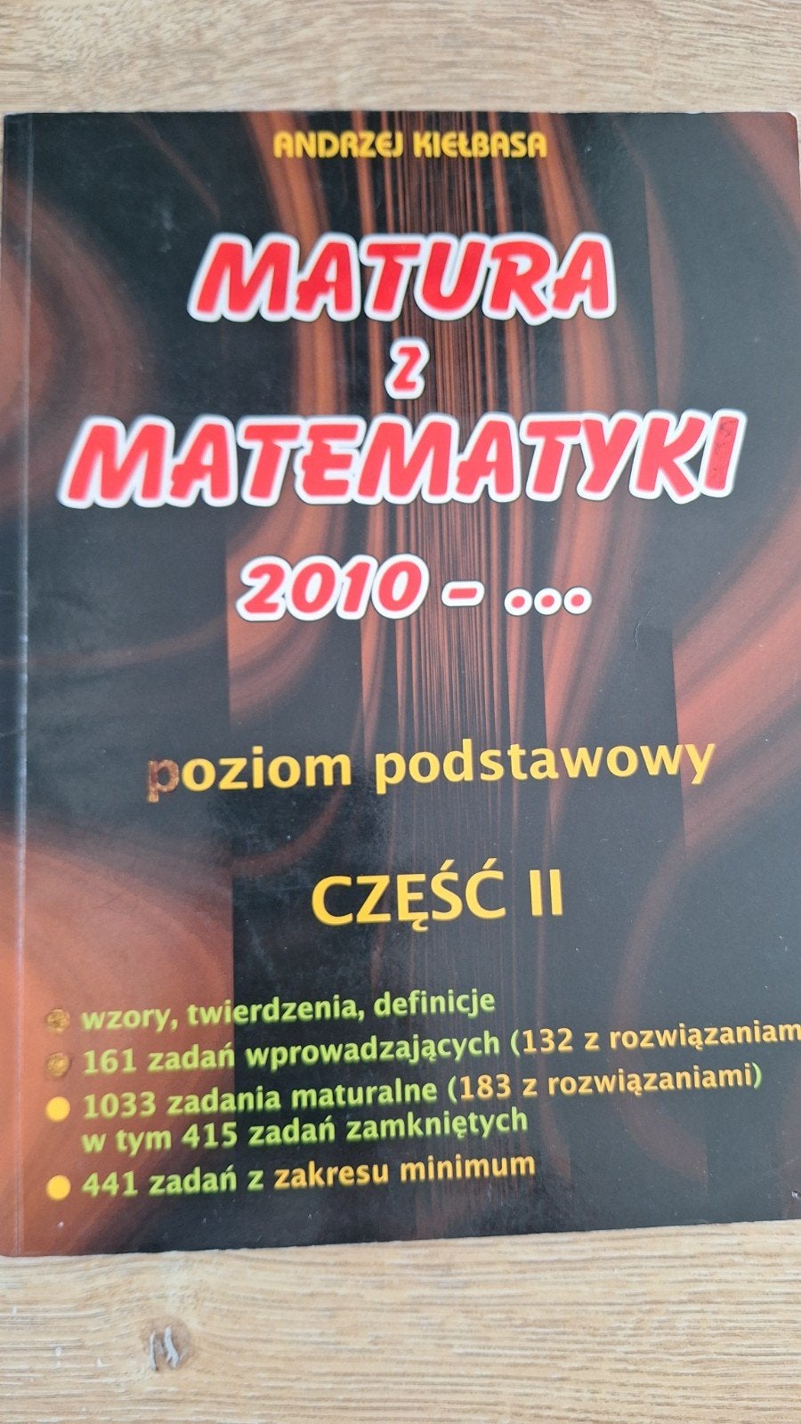 Wiskunde Examenvoorbereiding Matura 2010-..., Ophalen of Verzenden, Zo goed als nieuw, MBO, Andrzej Kiełbasa