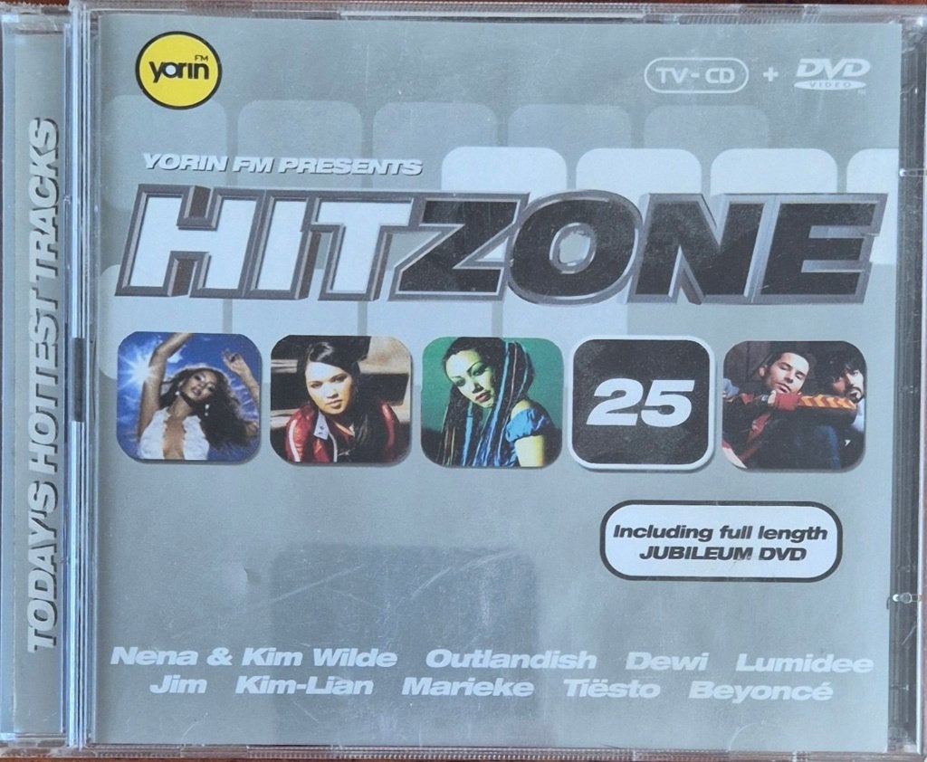 Hitzone 25 - CD & DVD (Yorin FM Presents)  #1744#, Inclusief doosje, Ophalen of Verzenden, Zo goed als nieuw, Verzamelalbum